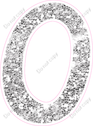 CU 23.5" Individuals - Light Silver Sparkle