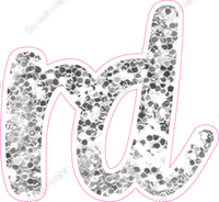 CU 23.5" Individuals - Light Silver Sparkle RD