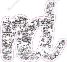 CU 23.5" Individuals - Light Silver Sparkle ND