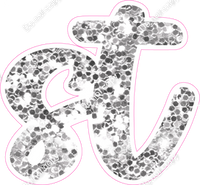 CU 23.5" Individuals - Light Silver Sparkle ST