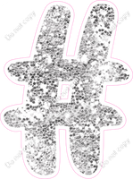 CU 23.5" Individuals - Light Silver Sparkle #