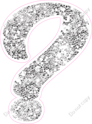 CU 23.5" Individuals - Light Silver Sparkle ?