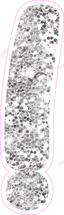 CU 23.5" Individuals - Light Silver Sparkle !