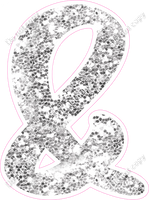 CU 23.5" Individuals - Light Silver Sparkle &