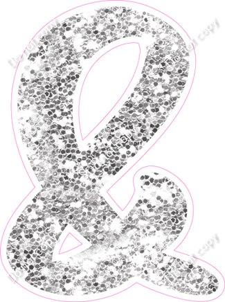 CU 23.5" Individuals - Light Silver Sparkle &