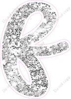 CU 23.5" Individuals - Light Silver Sparkle f