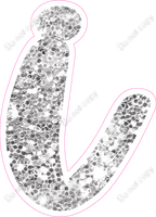 CU 23.5" Individuals - Light Silver Sparkle i