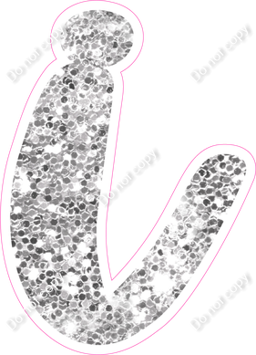 CU 23.5" Individuals - Light Silver Sparkle i