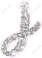 CU 23.5" Individuals - Light Silver Sparkle j