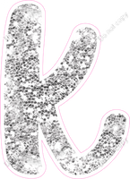 CU 23.5" Individuals - Light Silver Sparkle k