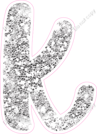 CU 23.5" Individuals - Light Silver Sparkle k