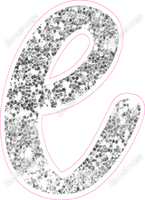 CU 23.5" Individuals - Light Silver Sparkle l