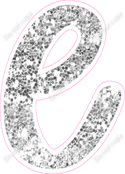 CU 23.5" Individuals - Light Silver Sparkle l