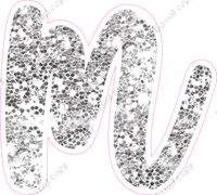 CU 23.5" Individuals - Light Silver Sparkle m