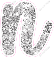 CU 23.5" Individuals - Light Silver Sparkle n