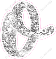 CU 23.5" Individuals - Light Silver Sparkle o