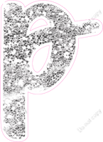 CU 23.5" Individuals - Light Silver Sparkle p