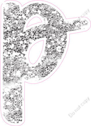 CU 23.5" Individuals - Light Silver Sparkle p