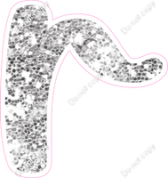 CU 23.5" Individuals - Light Silver Sparkle r