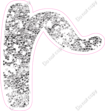 CU 23.5" Individuals - Light Silver Sparkle r