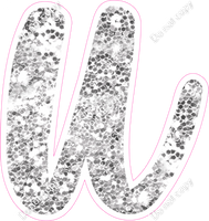 CU 23.5" Individuals - Light Silver Sparkle u