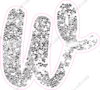 CU 23.5" Individuals - Light Silver Sparkle w