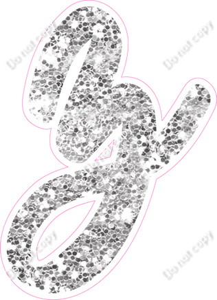 CU 23.5" Individuals - Light Silver Sparkle z