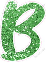 CU 23.5" Individuals - Lime Green Sparkle B