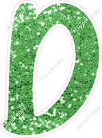 CU 23.5" Individuals - Lime Green Sparkle D