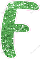 CU 23.5" Individuals - Lime Green Sparkle F