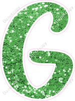 CU 23.5" Individuals - Lime Green Sparkle G