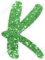 CU 23.5" Individuals - Lime Green Sparkle K