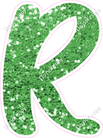 CU 23.5" Individuals - Lime Green Sparkle R