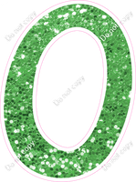 CU 23.5" Individuals - Lime Green Sparkle