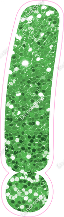 CU 23.5" Individuals - Lime Green Sparkle !