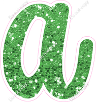 CU 23.5" Individuals - Lime Green Sparkle a