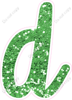 CU 23.5" Individuals - Lime Green Sparkle d