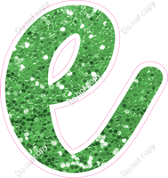 CU 23.5" Individuals - Lime Green Sparkle e