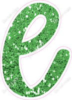 CU 23.5" Individuals - Lime Green Sparkle l