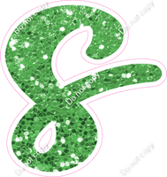 CU 23.5" Individuals - Lime Green Sparkle s