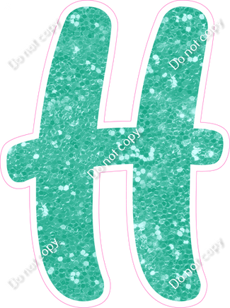 CU 23.5" Individuals - Mint Sparkle H