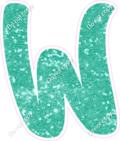 CU 23.5" Individuals - Mint Sparkle W