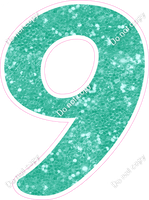 CU 23.5" Individuals - Mint Sparkle 9