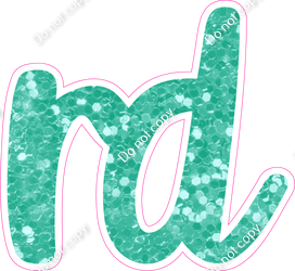 CU 23.5" Individuals - Mint Sparkle RD