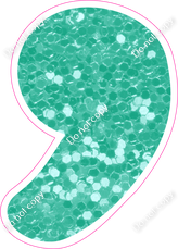 CU 23.5" Individuals - Mint Sparkle Apostrophe