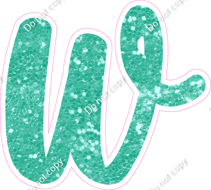 CU 23.5" Individuals - Mint Sparkle w