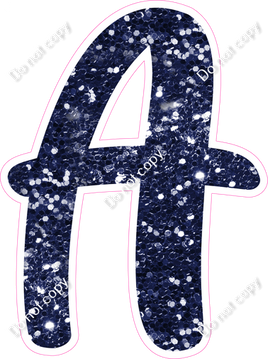 CU 23.5" Individuals - Navy Blue Sparkle A