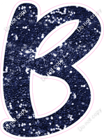 CU 23.5" Individuals - Navy Blue Sparkle B
