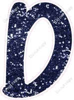 CU 23.5" Individuals - Navy Blue Sparkle D