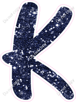 CU 23.5" Individuals - Navy Blue Sparkle K